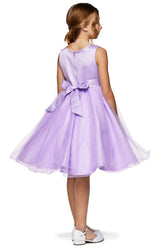 Cinderella Couture CCK-9022 Knee Length Tulle Flower Girl Dress